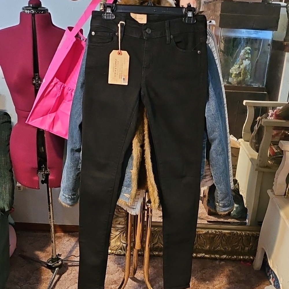 Ralph Lauren Denim & Supply Women's Black Jeans 27x34